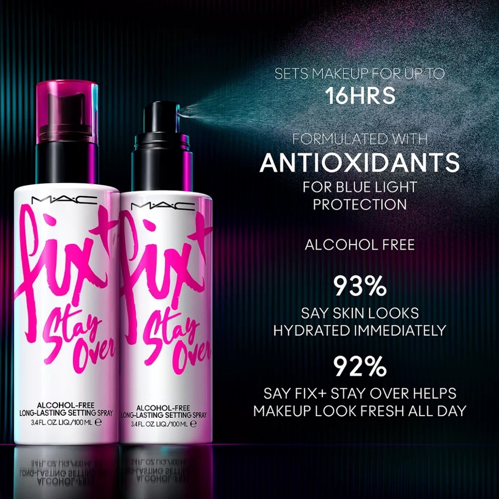 MAC Fix + Stay Over Long-Lasting Setting Spray - Picture 9 of 11